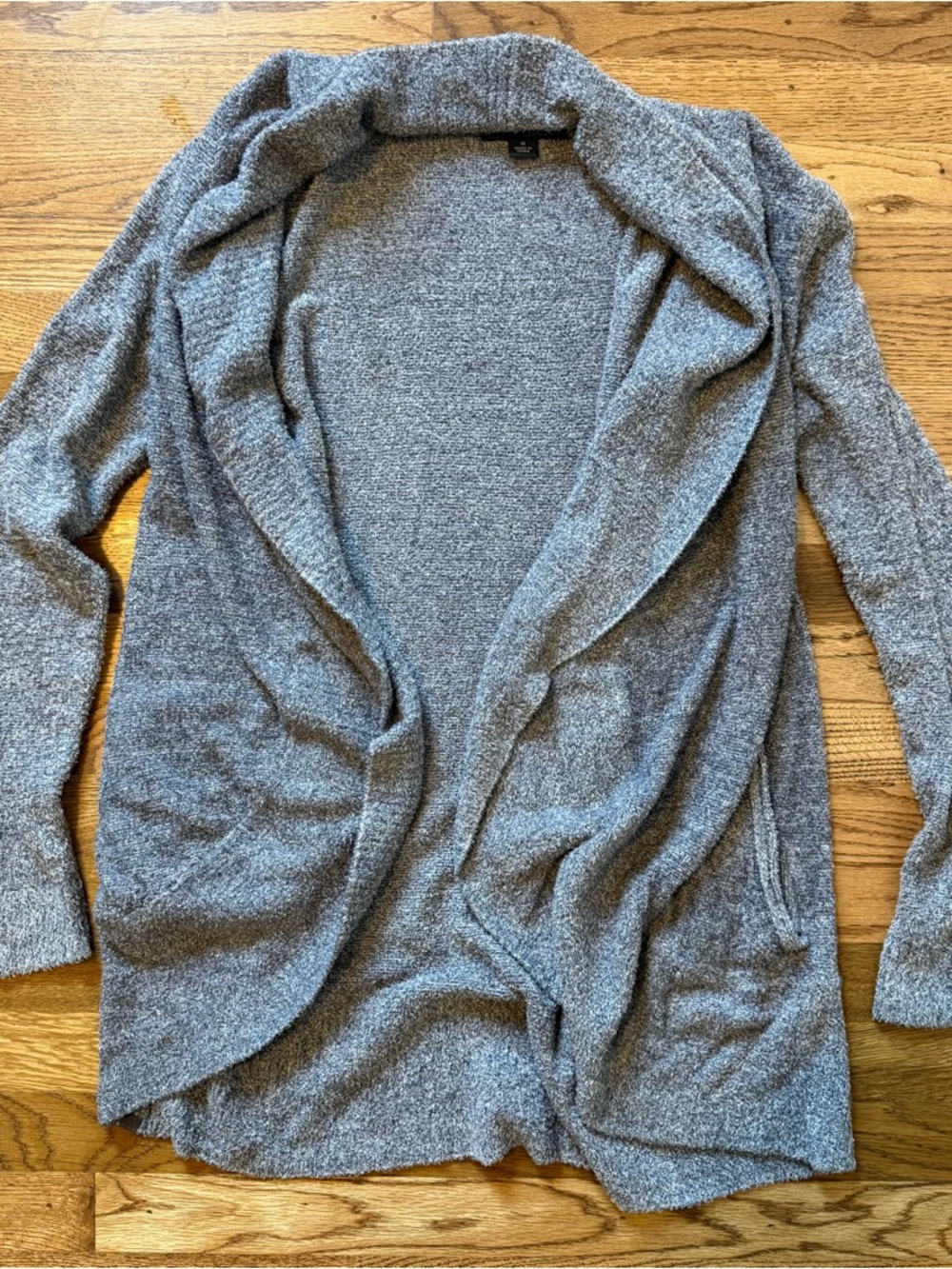 Barefoot Dreams Cozy Open-Front Women's Sweater Cardigan - Blue